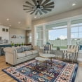 thumbnail image 2 of Shiraz Sabine Teal/Ivory Rug, Multiple Sizes, 2 of 5