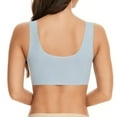 thumbnail image 3 of Product Category Bra | Women's Comfortable And Sheer Shoulder Strap Cordless Backless Smooth Padding Free Convertible Straps Women, 3 of 4