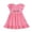 Red, variant on Quealent Toddler Baby Girl Back to School Dress Crayon Bow Embroidery Puff Sleeve Dresses Summer Clothes (Hot Pink, 18-24 Months)