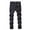 Black, variant on ATOGUTA Boys Skinny Jeans Ripped Destroyed Distressed Slim Fashion Stretch Jeans Pants Size 4T-14, Black