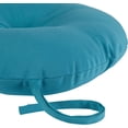 thumbnail image 3 of Greendale Home Fashions AZ6816S4-TEAL 15 in. Round Outdoor Bistro Chair Cushion, Teal - Set of 4, 3 of 6