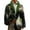 Army Green, variant on Men's Printed Corduroy Casual Jacket, Warm Pocket Blazer Cardigan, Lightweight Fall Winter Suit Style for Business Casual & Daily Wear,Red,3XL