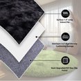 thumbnail image 3 of Conbriboy Black Round Rug Ultra-Soft Plush Modern 6ft Circle Area Rug For Kid'S Bedroom, Fluffy Shag Circular Rug For Nursery Room, Non-Slip Home Decor Cute Black Carpet For Teen'S Room, 3 of 12