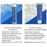 Brocato Cloud 9 Restoring Shampoo, 10 Fl Oz | Miracle Repair, Moisturizing, Hydrate, Revitalizing Shampoo | For Weak, Dull, Damaged Hair | Restore Resilience, Health & Shine