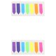 thumbnail image 4 of Sidaley 140 piezas de pegatinas autoadhesivas fluorescentes para notas, marcapáginas de papel, pestañas de índice llamativas, suministros de cabeza afilada 2piezas, 4 of 6