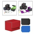 thumbnail image 3 of DYNWAVECA Boîte de Rangement pour Cartes de Sport Standard Durable Fermeture Magnétique Rouge, 3 of 10