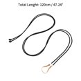 thumbnail image 3 of Unique Bargains 1 Pc Festival Wrap Belt Elegant Unique Buckle Head Knotted Adjustable Waist Cord for Women Black, 3 of 5
