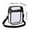 A, variant on Small Plastic Bags Transparent Chest Bag 23x18x7cm with Strap Clear Bags for Stadium Travel
