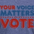 thumbnail image 3 of CafePress - Your Voice Matters Mens Tri Blend T Shirt - Mens Tri-blend T-Shirt, 3 of 4
