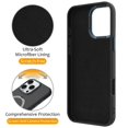 thumbnail image 3 of For iPhone 16 Pro Max Case (Compatible With MagSafe)  With Invisible Magnetic O-Ring Stand Military-Grade Shockproof Phone Case,Black,For iPhone 16 Pro Max, 3 of 7