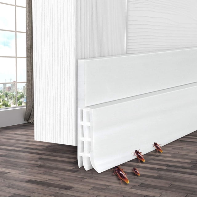 Cinta selladora Ohuhu para puertas, 118 cm, color blanco