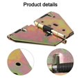 thumbnail image 3 of Furniture Hardware Folding Table Exquisite And Delicate Extend Additional Space Folding Hinge With Spring Hinge Iron Optional, 3 of 12
