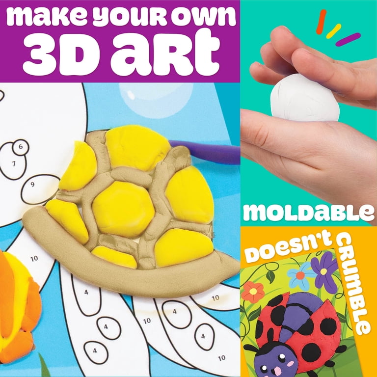 Play-Doh Air Dry Clay By Number Studio photo 3