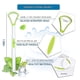 thumbnail image 3 of [soft Silicon] 3pcs Tongue Scraper Cleaner, Oral Scrapers, Prum Sweeper Sets, Bad Breath Cure Tools, Effective Kits--, 3 of 5