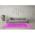thumbnail image 3 of Ahgly Company Indoor Rectangle Oriental Pink Traditional Area Rugs, 2' x 4', 3 of 4