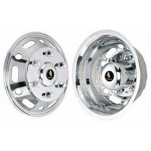 2008 THRU 2011 DODGE FREIGHTLINER MERCEDES BENZ SPRINTER WHEEL SIMULATORS SET 12 HOLE