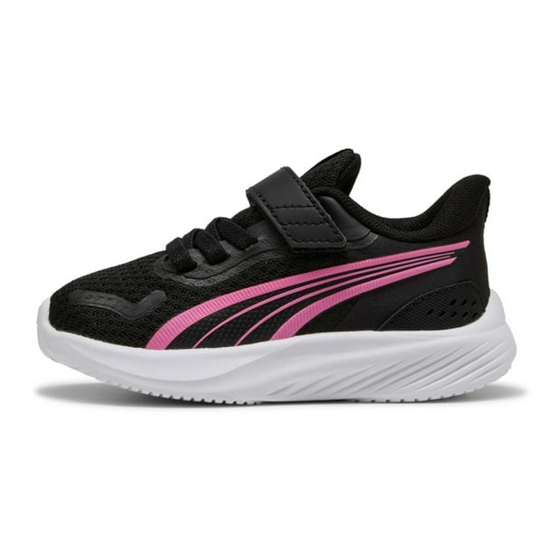 Tenis Puma de Bebe Pounce AC+INF Negro 12 cm