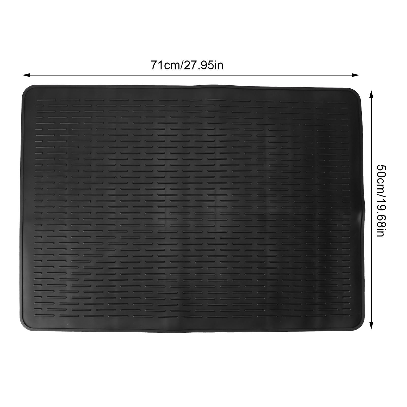 YAHHU Silicone Stove Top Cover Heat‑Resistant Anti‑Slip Kitchen Mat with Wide Rib Design
