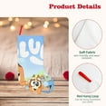 thumbnail image 4 of Defioc Bluey for Christmas Stockings 18" Personalized Holiday Stocking for Family, Farmhouse Decor, Xmas Tree Decoration, 1 Pack, 4 of 7