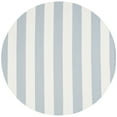 thumbnail image 3 of SAFAVIEH Montauk Saranna Geometric Cotton Area Rug, Sky Blue/Ivory, 12' x 15', 3 of 10