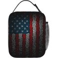 thumbnail image 3 of Lunch Bag Cool American Flag Lunch Bag For Men Women, College Reusable Fashion Lunch Bag For Shopping, Office, Gym, 3 of 6