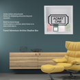 thumbnail image 4 of VEEKI Travel Adventure Archive Shadow Box White Top Loading Shadow Box Map Frame Money Box with Slot for Picture for Family Travel Exhibition Hall (White)24058509, 4 of 4