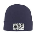 thumbnail image 2 of ZICANCN Decomposition Skeleton Corpses Knit Beanie Hat, Winter Cap Soft Warm Classic Hats for Men Women, Navy Blue, 2 of 8