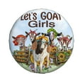 thumbnail image 3 of Let'S Goat Girls Tire Cover 14" Wheel Protectors Tyre Covers Weatherproof Wheel Covers Universal Fit For Trailer Rv Truck Suv Camper Travel Trailers All Vehicles, 3 of 7