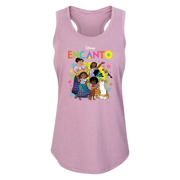 Disney's Encanto - Encanto Character Group - Women's Racerback Tank Top