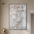 thumbnail image 3 of Rust Fragment Canvas Elegant Gold Abstract by Art Remedy, Black Frame, 36" x 54", 3 of 7