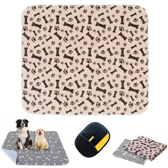 Twfbrm Washable Pee Pads for Dogs and Cats, 32"x35" Super Absorbent Reusable Puppy Pads, Leak-Proof & Non-Slip Potty Training Pads Waterproof Dog Pads for Whelping, Crate, Playpen, Bed, Sofa
