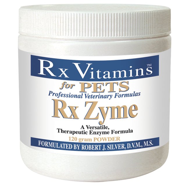 Rx Vitamins for Pets Rx Zyme for Dogs & Cats 120 g Powder
