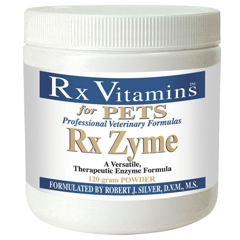 Rx Vitamins for Pets Rx Zyme for Dogs & Cats 120 g Powder