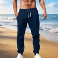 thumbnail image 6 of Men's Casual Pants Relaxed Fit Trousers with Pockets Pants, 6 of 9