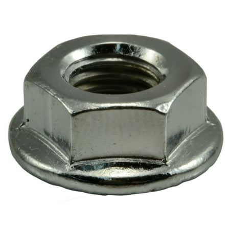 

5/16 -24 Chrome Plated Steel Fine Thread Flange Nuts (6 pcs.)