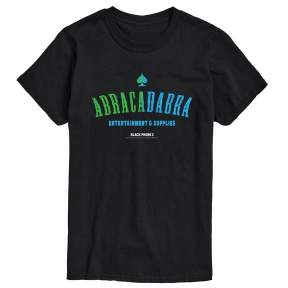 The Black Phone - Abracadabra Logo - Men's Short Sleeve Graphic T-Shirt