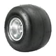 thumbnail image 4 of High Performace Go Kart Tire and Rim, 11x7.10-5 Go Kart Rear Wheel and Tire Fit Bolt Pattern 48mm w/ 3 Holes for Go Kart, Drift Trike, Buggy and Racing Cart, Slip Tread, Aluminum Alloy Rim (1), 4 of 5