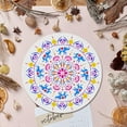 thumbnail image 4 of Mandala Elephant Painting Stencil 11.8x11.8inch Reusable Elephant Border Drawing Stencil Mandala Flower Decoration Stencil Animal Stencil for Painting on Wood Wall and Furniture White, 4 of 6