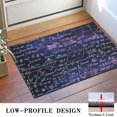 thumbnail image 3 of Math Equations Geometry Shapes Purple Pattern Door Rugs,Washable Non Slip Door Mats Indoor,Decorative Door Mats,Entry Mat Indoor for Entrance,Bedroom,Kitchen,Bathroom,16"x24", 3 of 6