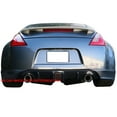 thumbnail image 3 of Ikon Motorsports Compatible with 09-21 Nissan 370Z Z34 Fairlady OE Factory Trunk Spoiler #QAB White Pearl, 3 of 7