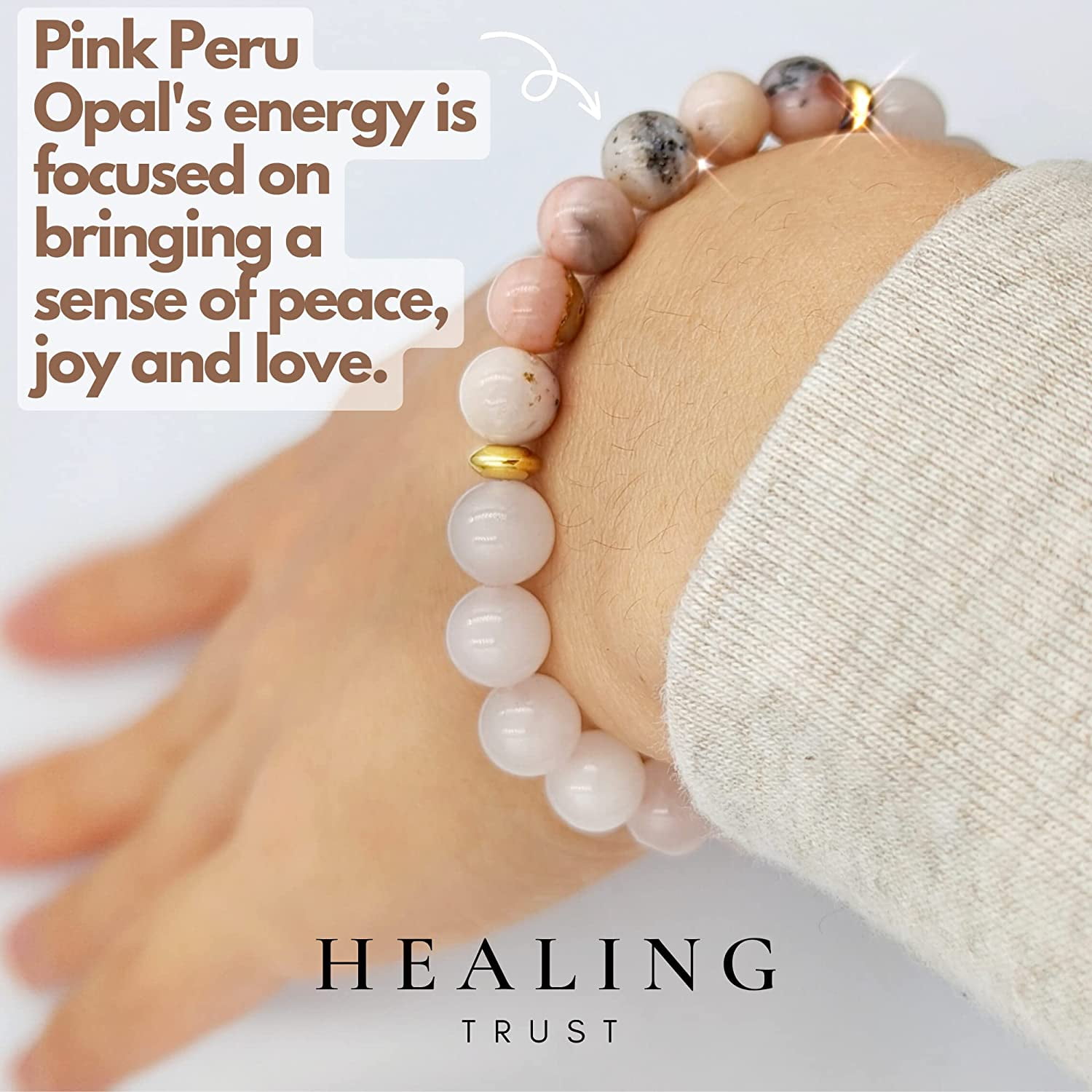 pink quartz bracelet meaning