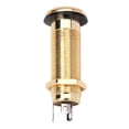 thumbnail image 1 of Mono Cobre Yuyangstore Guitarras Bajo Salida Entrada Enchufe Clavija de extremo de guitarra Dorado, 1 of 8