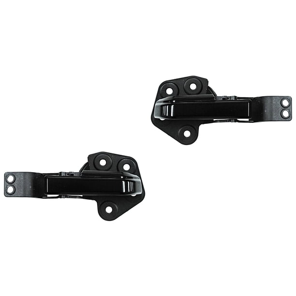 Par de Manijas de Puerta Interior Generica Tornado 2011 A 2017 Chevrolet Negro Plástico