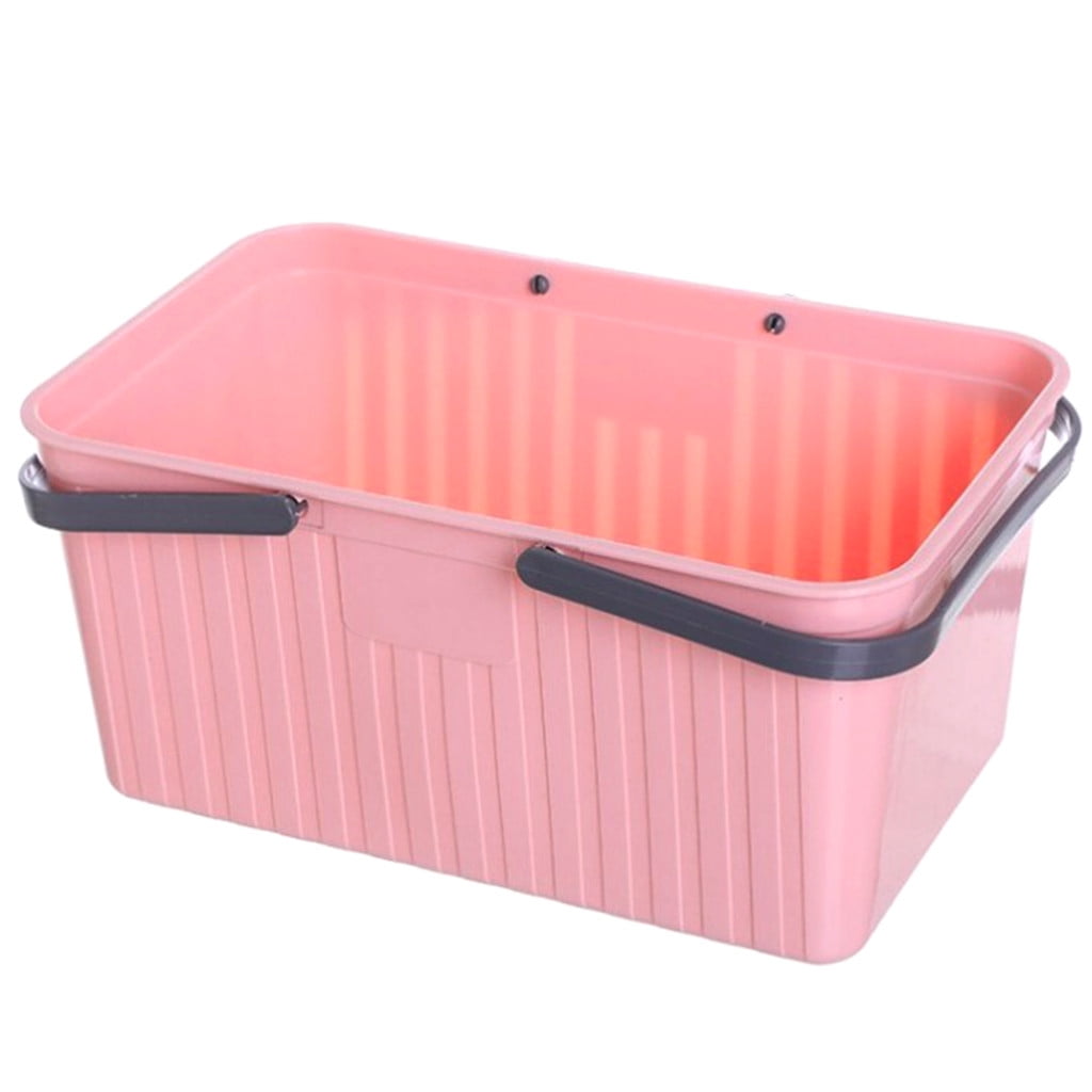 Siaonvr Plastic Hand Bath Shower Basket Kitchen Storage Basket Storage