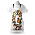 thumbnail image 3 of Letter G Apron Athletic Theme Concept Youthful Teenager Boys Girls Activity Font for Sports Fans, Unisex Kitchen Bib Apron with Adjustable Neck for Cooking Baking Gardening, Multicolor, by Ambesonne, 3 of 3