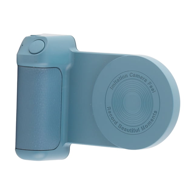 Smart Phone Handle, Anti Slip Magnetic Camera Handle Waterproof Stable for Vlog Shooting Blue,Black