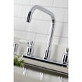 thumbnail image 4 of Kingston FB2141DPL Paris Two-Handle 2-Hole 8" Centerset Kitchen Faucet in Polished Chrome, 4 of 7