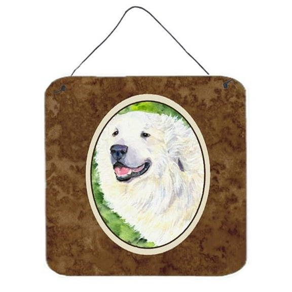 Great Pyrenees Aluminium Metal Wall Or Door Hanging Prints