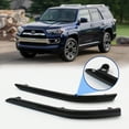 thumbnail image 7 of Front Bumper Glossy Black Strip Trim Pairs For 2014 - 2022 Toyota 4Runner Limited L&R, 7 of 7