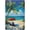 3, variant on HELLOYOUNG Charming 8x12 Inch Vintage Beach Themed Metal Sign Retro Aluminum Wall Decor for Home Kitchen Office Bar Cafe